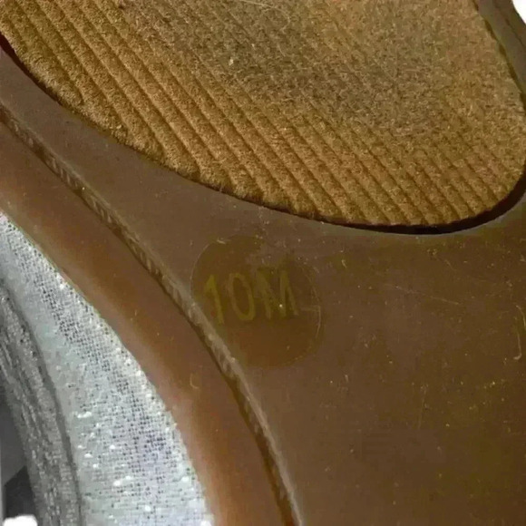 Alex Marie Shoes Womens Size 10M Sparkle shimmery Formal Dressy Open Toe Sandals - Picture 10 of 10